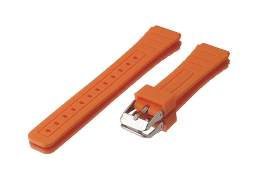 P02F91W-T Casio Uyumlu Turuncu Saat Kordonu