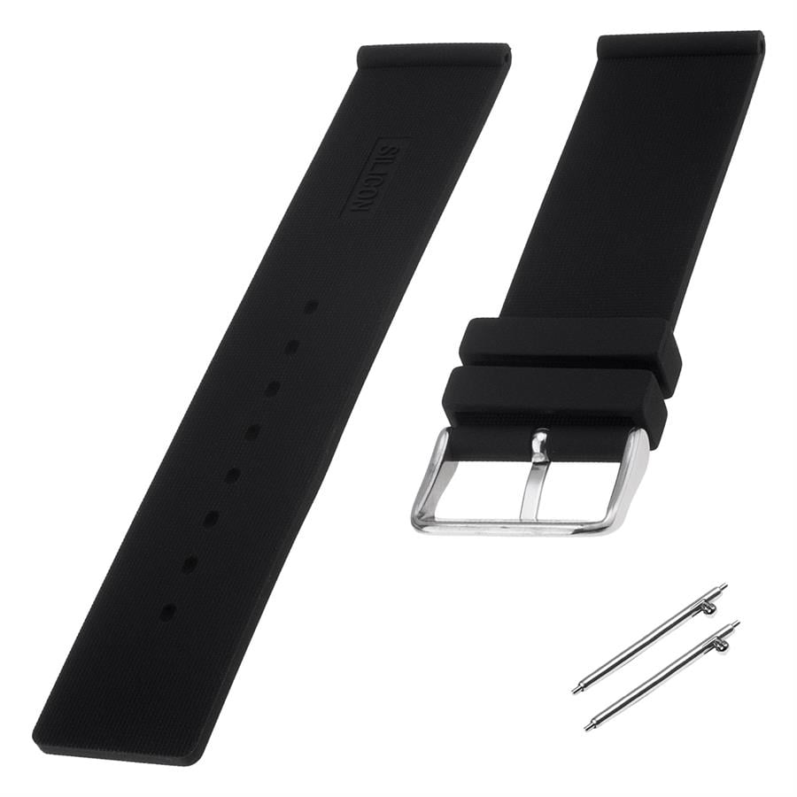 R14DUZ-B Kauçuk Saat Kordonu