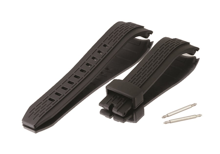 Seiko Lord Modeliyle Uyumlu 26x20mm Silikon Saat Kordonu S02SL-B 