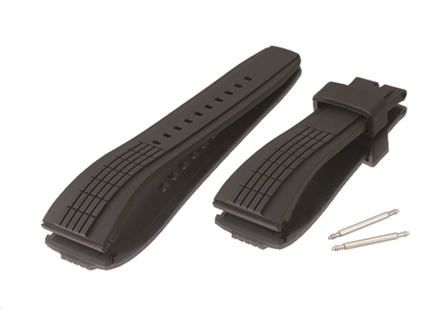 Seiko VELATURA II SNAA93P1/SRH006J1/SPC007P1/SPC005J1/SRH005J1/SNAA93P2/SPC007J1/SRH006P1/SRH003P1/SNAE21P1/SRQ001J1 Modelleri Uyumlu 26x20mm Silikon Saat Kordonu S02SVE-B