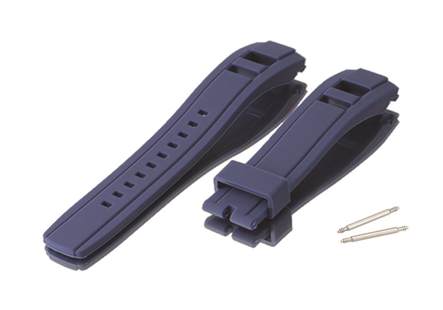 SEIKO VELATURA III Modeli Uyumlu 22x20mm Silikon Saat Kordonu S02SVY-L