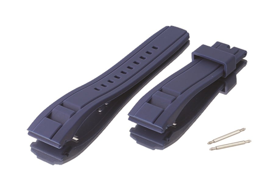 SEIKO VELATURA III Modeli Uyumlu 22x20mm Silikon Saat Kordonu S02SVY-L