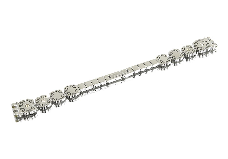 SWATCH Crystal Lace Model Uyumlu 12mm Metal Saat Kordonu LK294G-G