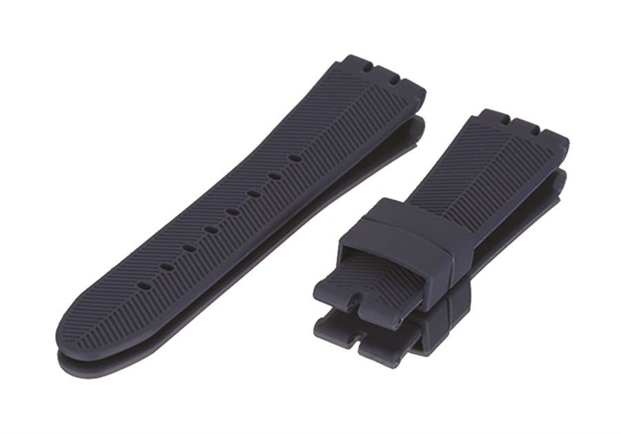 SWATCH Irony The Chrono Model Uyumlu 23mm Silikon Saat Kordonu P27SCB-L