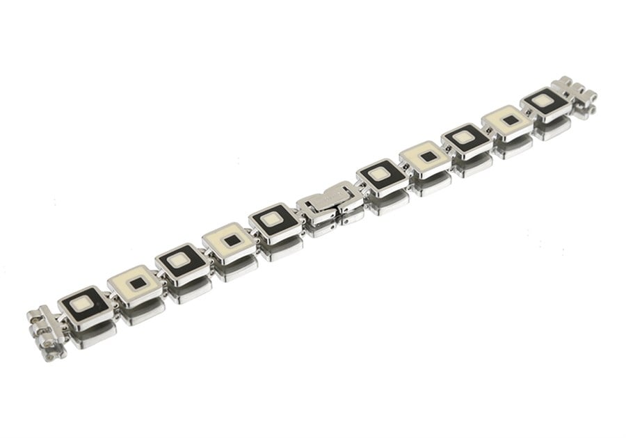 SWATCH Orjinal Chessboard Model Uyumlu 12mm Metal Saat Kordonu LB160G-G