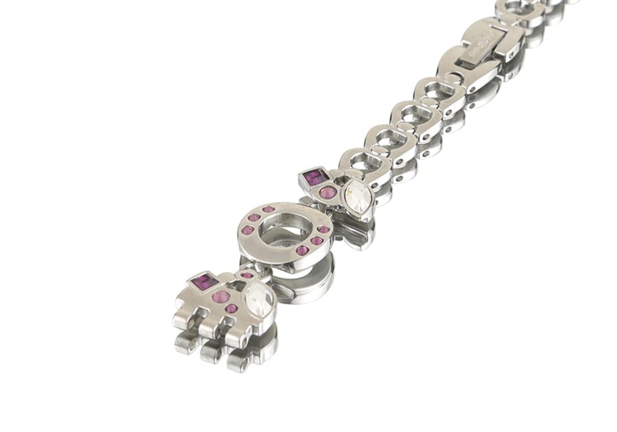 SWATCH Orjinal Menthol Tone Purple Model Uyumlu 12mm Metal Saat Kordonu LK323G-G