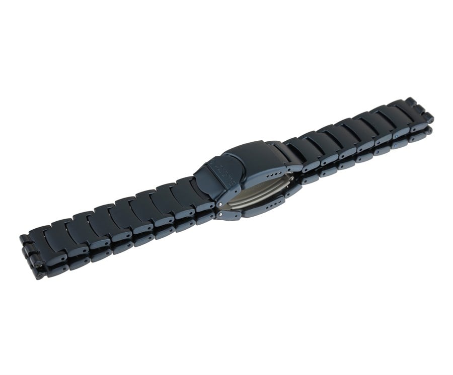 SWATCH Reflecting Numbers Model Uyumlu 17mm Metal Saat Kordonu YGS4028AG-L