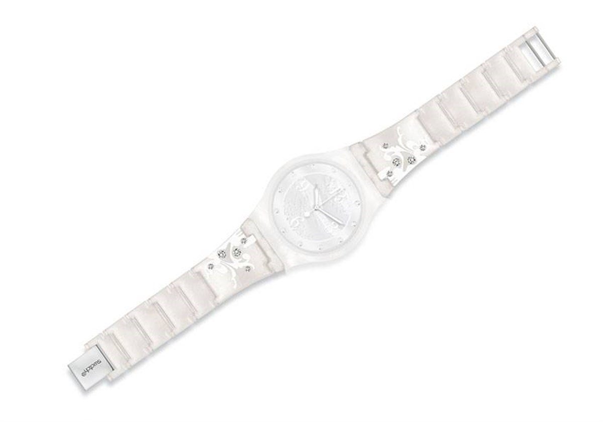 SWATCH SUJW101 White Feelings Saat Kordonu