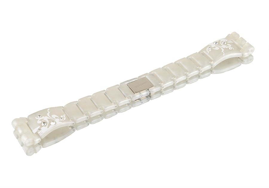 SWATCH White Feelings Model Uyumlu 19.7mm Metal Saat Kordonu SUJW101-W