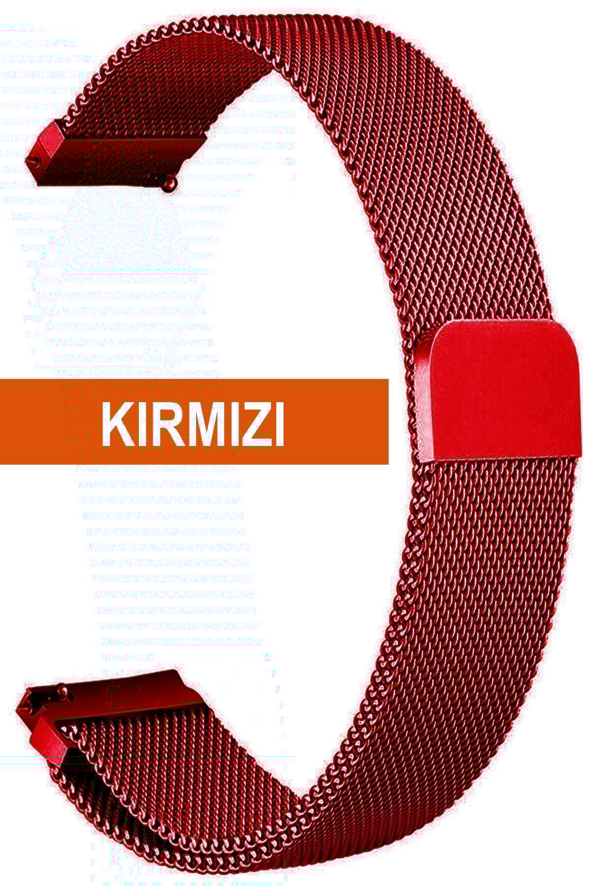 Xaomi Mi Watch S1-S2 Redmi Watch 5 Active-Lite Saat Uyumlu Uyumlu Paslanmaz Çelik Mıknatıslı Hasır Saat Kordonu Kayışı