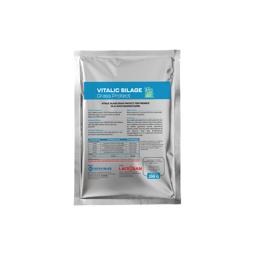 Yem Katkı ÜrünleriSchaumannGP 420VITALIC SLAGE GRASS PROTECT