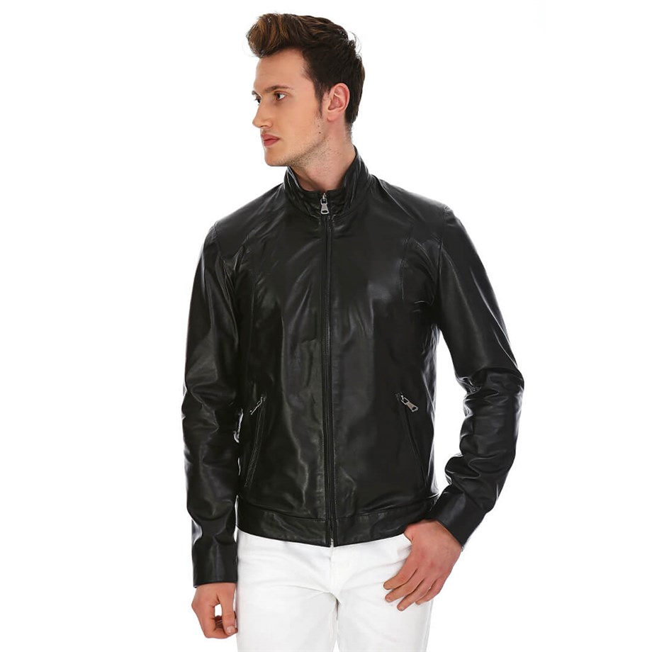 Dinamo Leather Erkek Gerçek Deri Ceket DE-300V2 - 20018