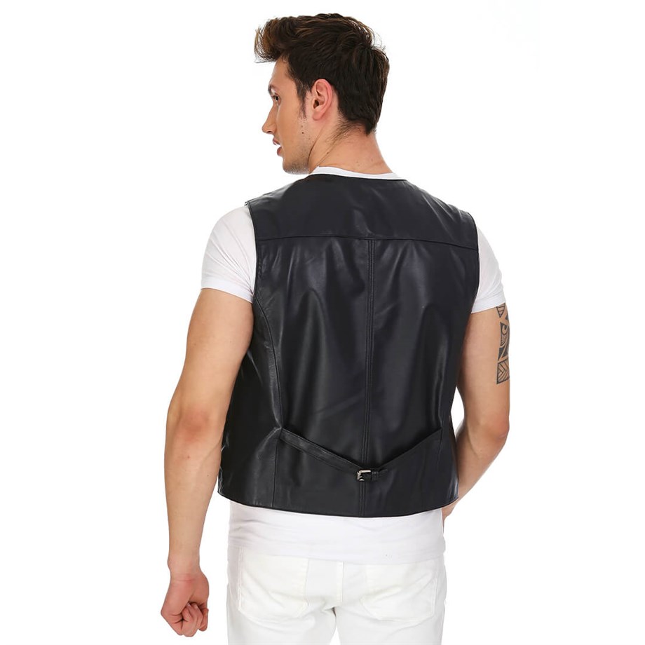 Dinamo Leather Erkek Gerçek Deri Ceket DE-YLK-566 - 20109