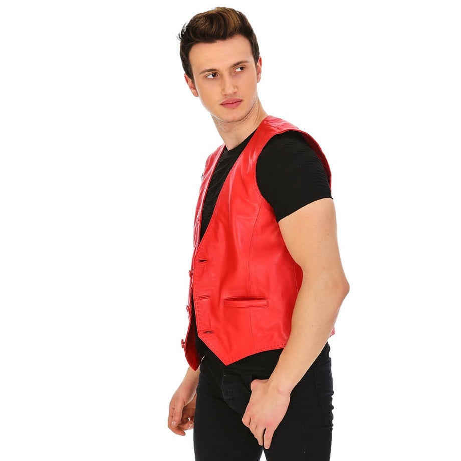 Dinamo Leather Erkek Gerçek Deri Ceket DE-YLK-521 - 20139