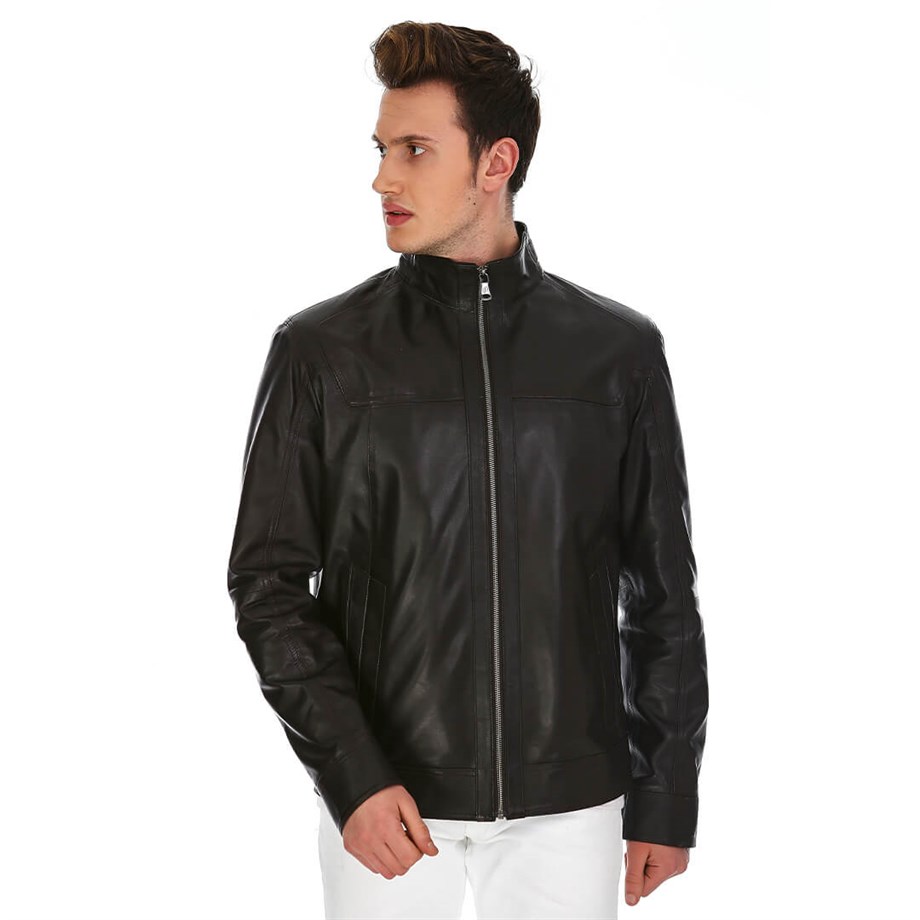 Dinamo Leather Erkek Gerçek Deri Ceket DE-133 - 20116