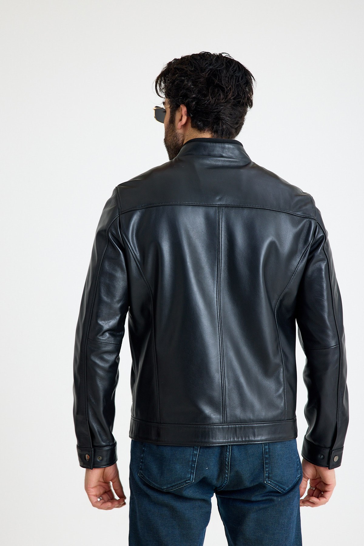 Regular Erkek Deri̇ Ceket – E10-K-2911