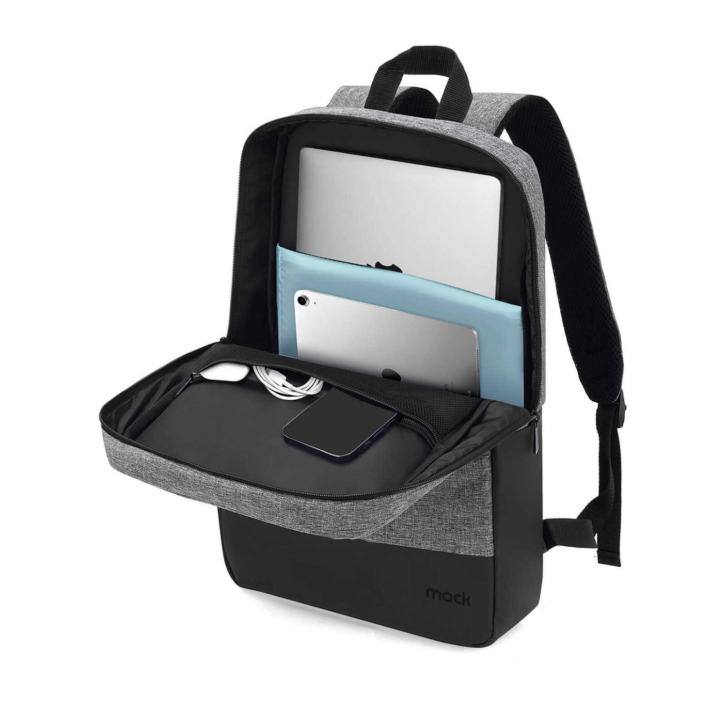 Mack Unicity 15,6 İnç Laptop Çantası Gri MMC-606