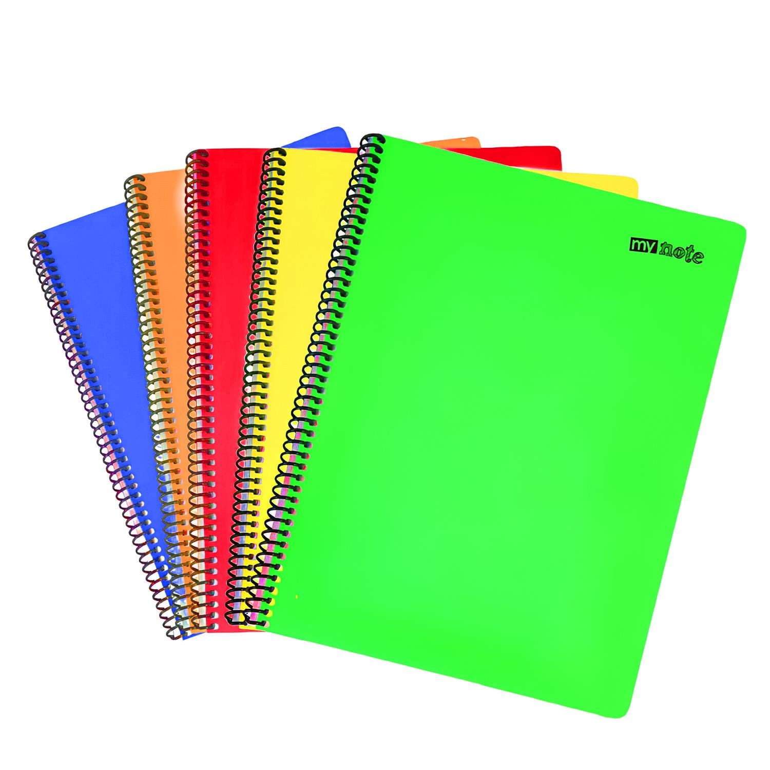 Umur Mynote Flex Neon A4 Spiralli Defter 72 Yaprak Kareli