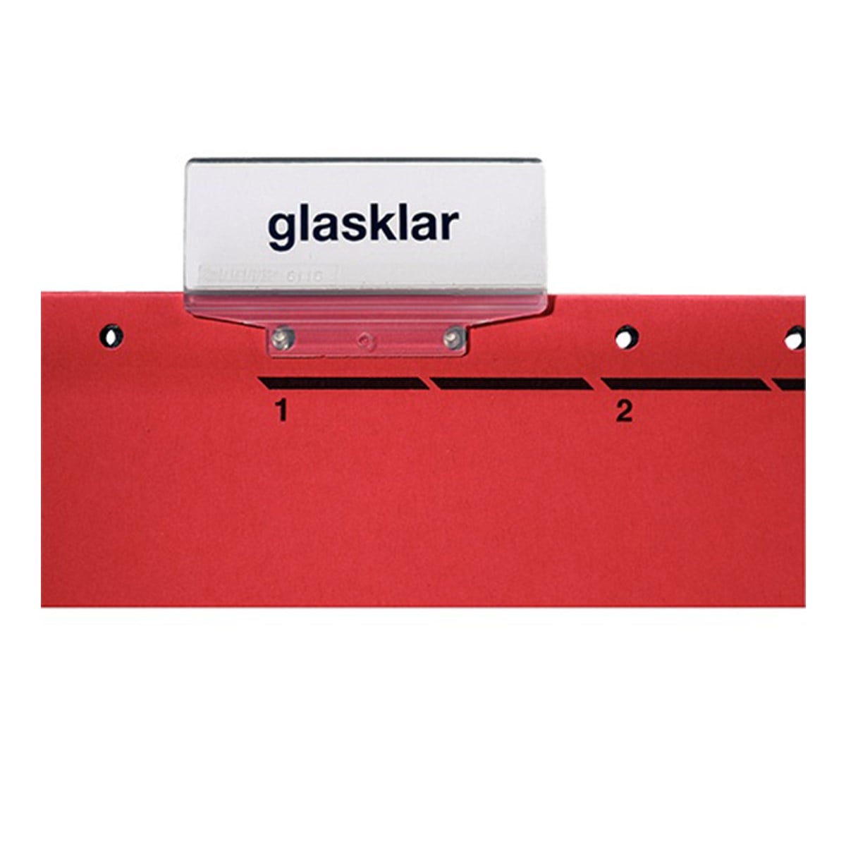 Leitz Askılı Dosya Kavalyesi - Şeffaf Etiket Tutucu L-6114