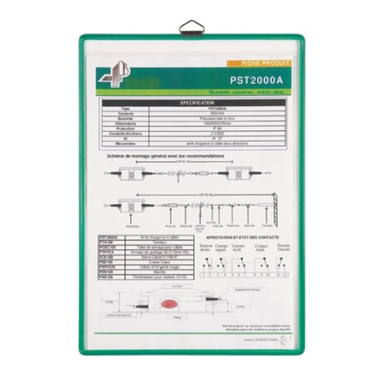 Art Şömiz A3 Boyutunda Askılı Dosya Taşıyıcı ve Evrak Sunum Ünitesi PVC