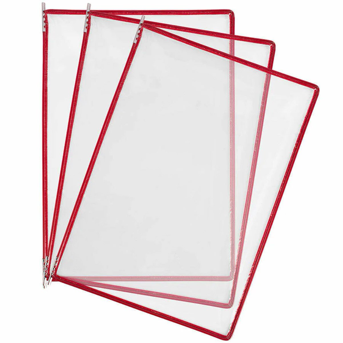 Art PVC A4 Şömiz Mafsallı Kırmızı
