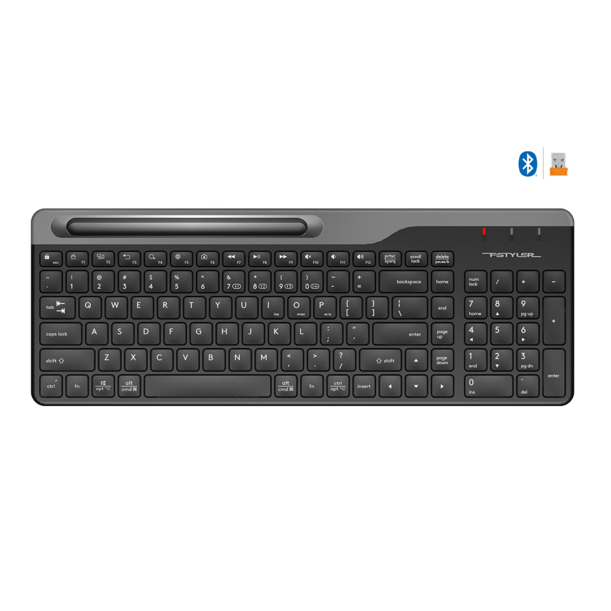 A4 Tech Bluetooth ve Kablosuz Q Klavye FBK35