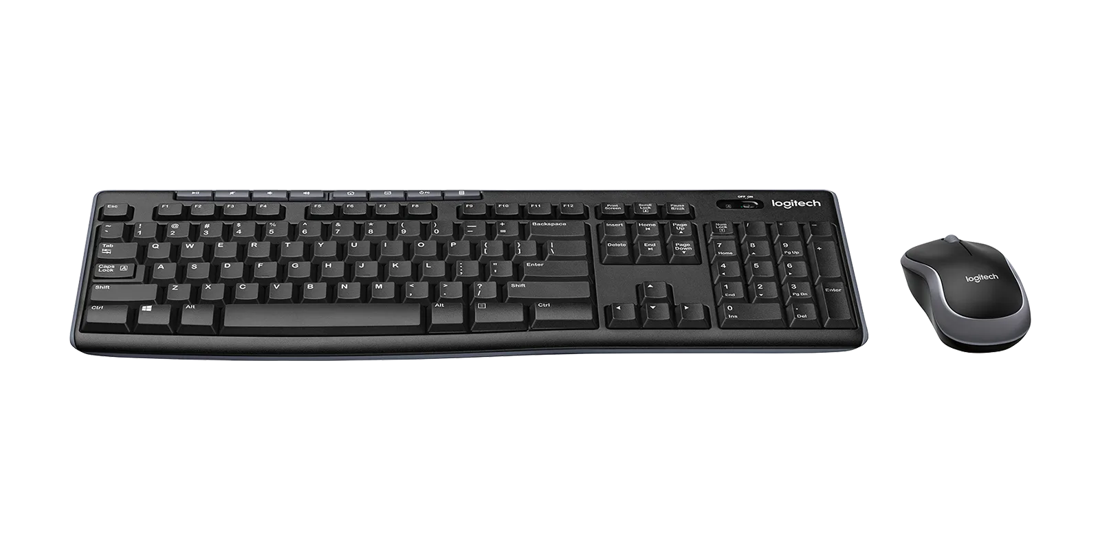 Logitech Kablosuz Q Klavye Mouse Set MK270