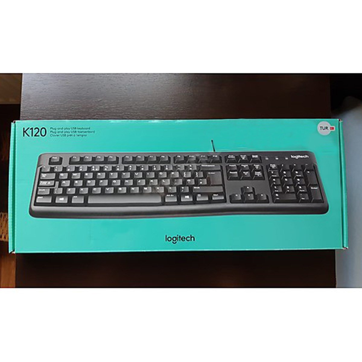 Logitech klavye k120 kablolu lg920 -002505 q tr usb