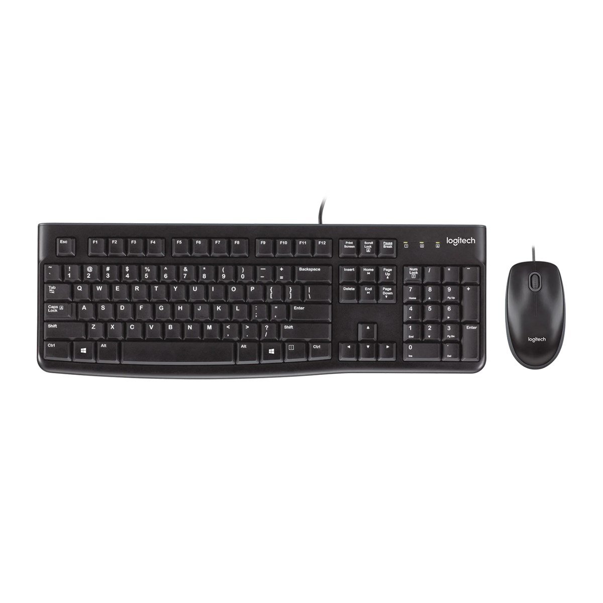 Logitech Kablolu Klavye Mouse Seti MK120