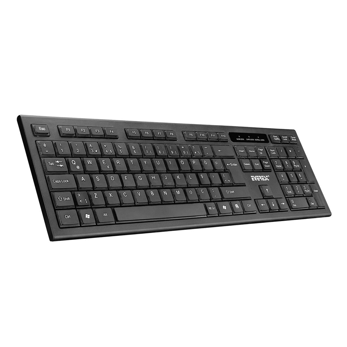 Everest Kablosuz Q Klavye Mouse Set KM-6121