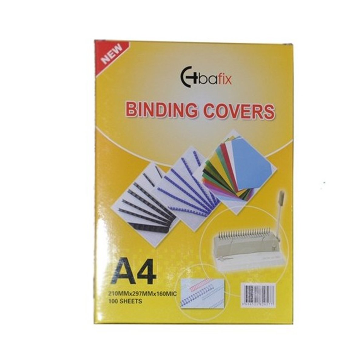 Bafix A4 Cilt Kapağı - Mavi Renk PVC 160 Micron 100'lü