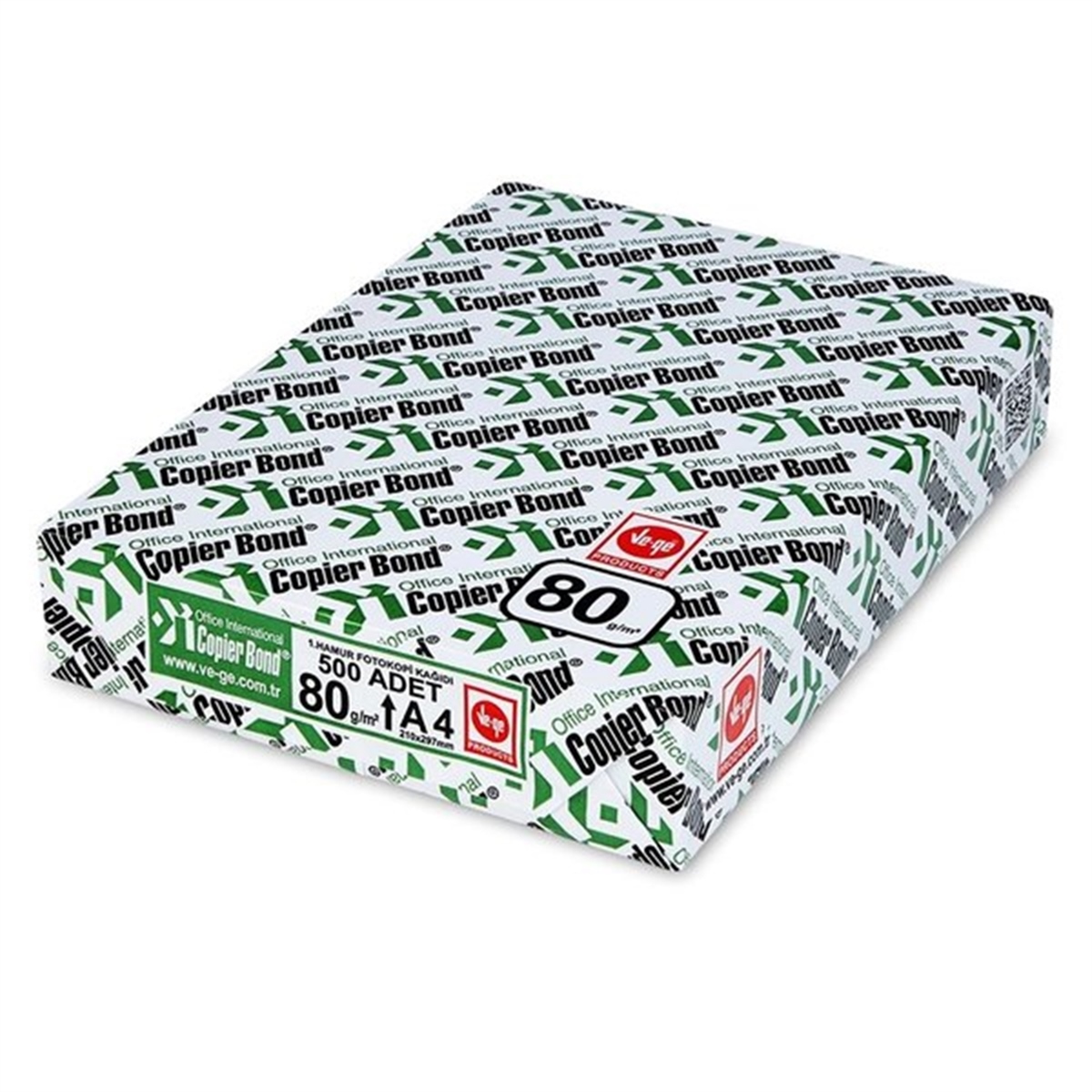Copier bond A4 fotokopi kağıdı 80gr (500 lük pk)