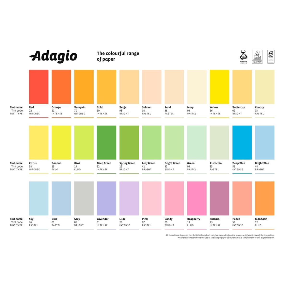 Rey Adagio krem-ivory 93 fotoğraf kağıdı A4 80gr 500lü