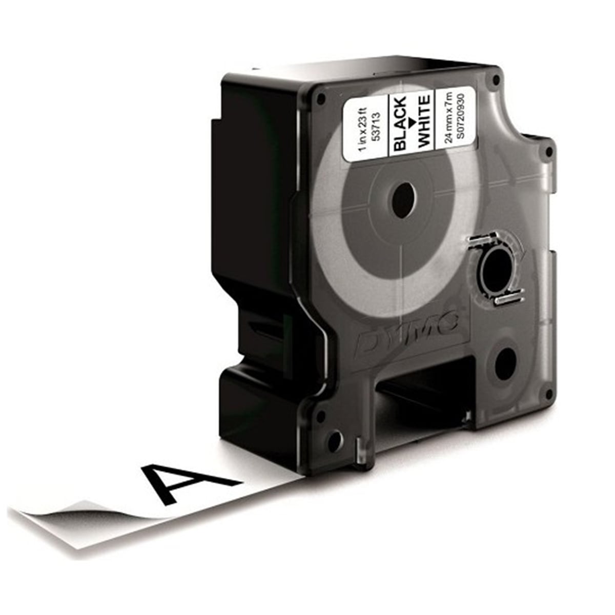 Dymo d1 etiket (d-53713)24x7 beyaz/siyah