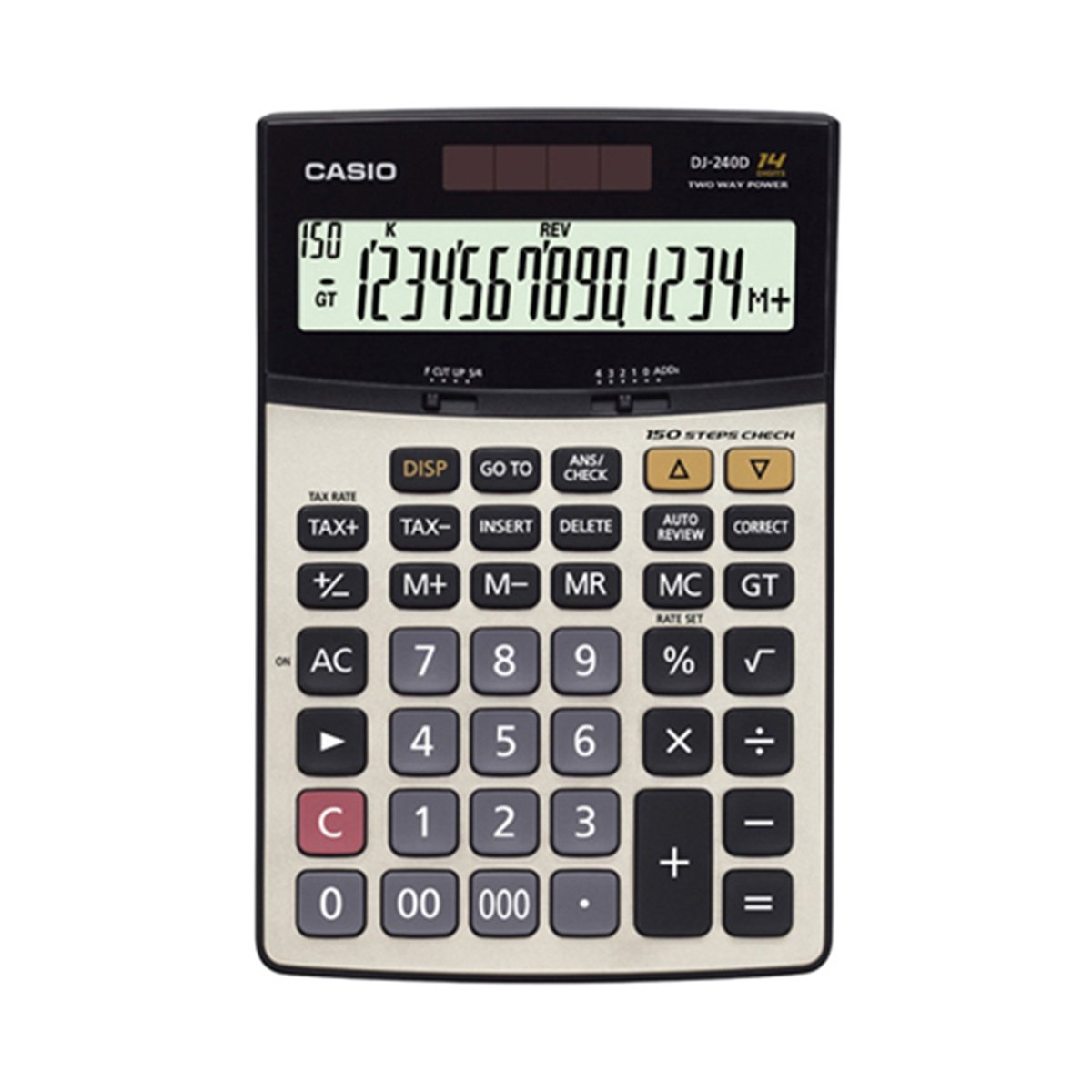 Casio Hesap Dakinesi 14 Haneli - DJ-240D