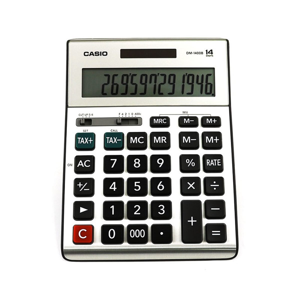 Casio Hesap Makinesi 14 Haneli - DM-1400S