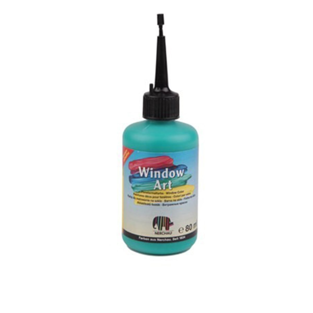 Nerchau Yeşil Cam Boyası - Window Art 80ml NDWA-212 240