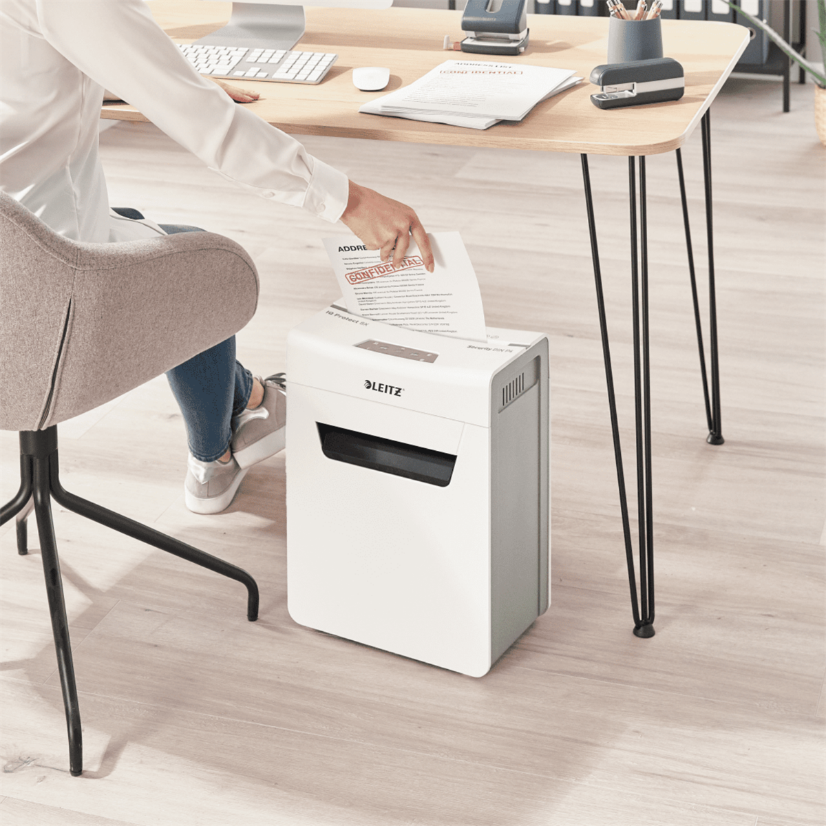 Leitz IQ Premium Sessiz Evrak İmha Makinesi 8091