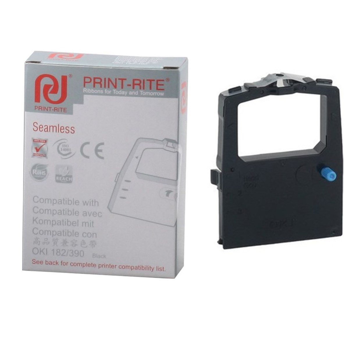 Print-Rite Oki 182/3320/3321 yazıcı şeridi