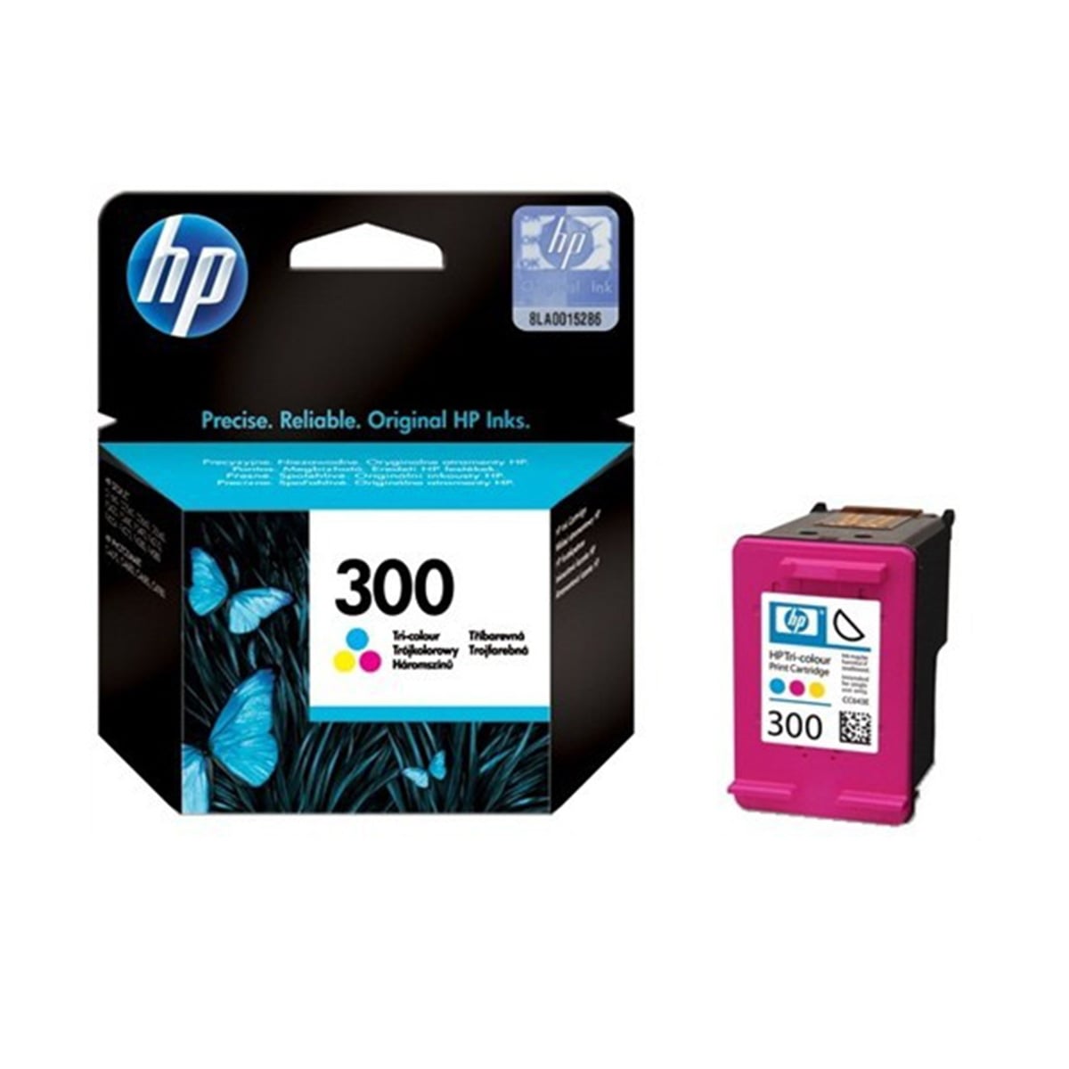 Hp cc643ee inkjet kartuş renkli (nr:300)