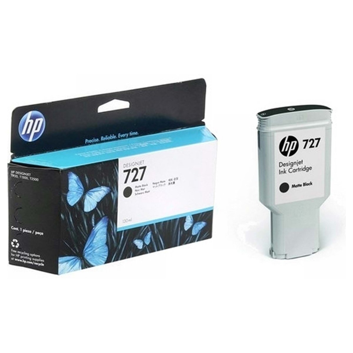 Hp b3p22a kartuş siyah 727