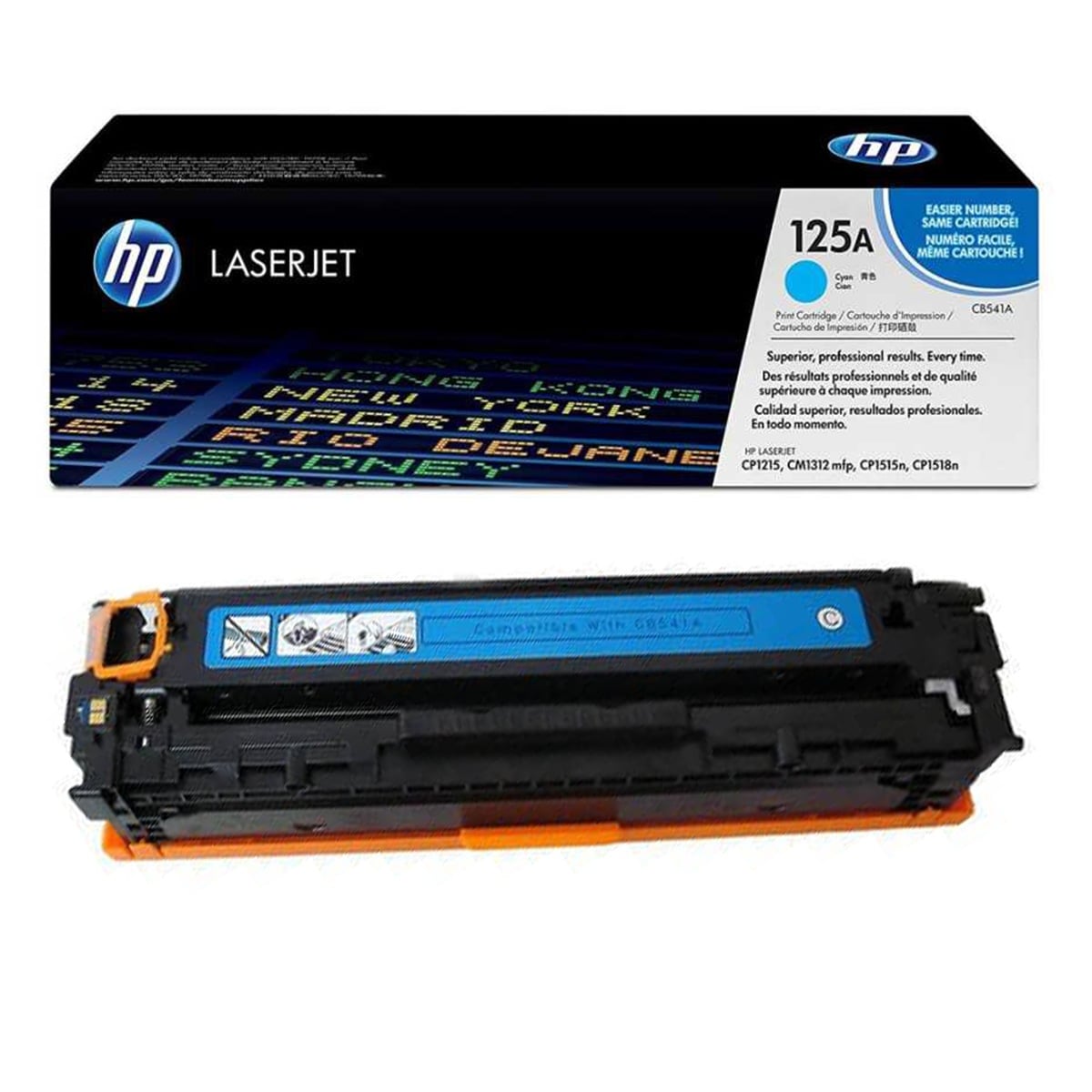 Hp cb541a toner mavi cp1215/1515/1312 (125a)