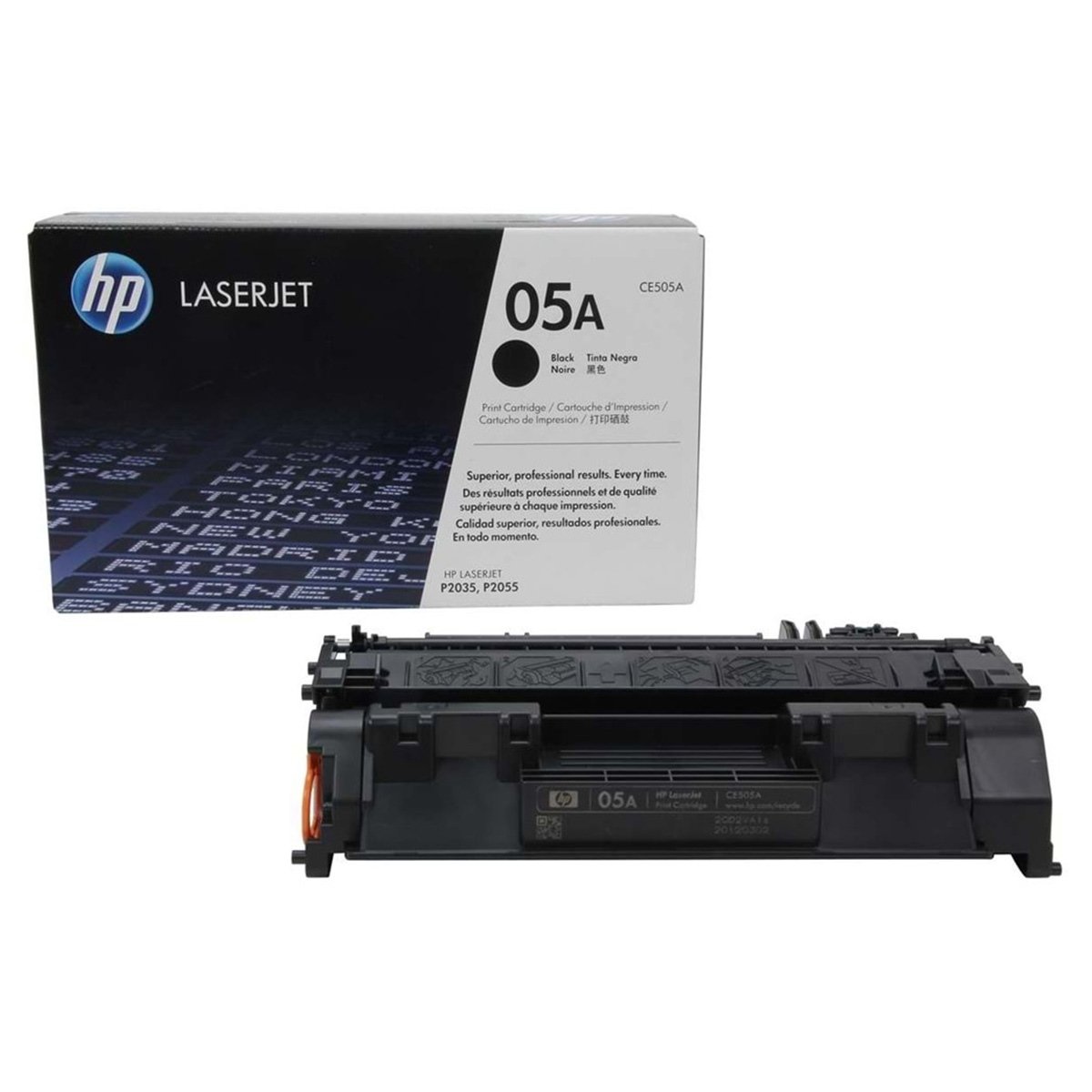 Hp ce505a toner siyah p2035/p2055 2300 sayfa