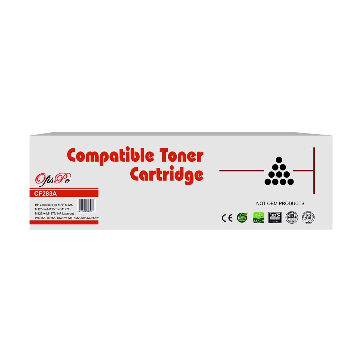 OfisPc HP CF283A/283X/CRG-737 Muadil Toner