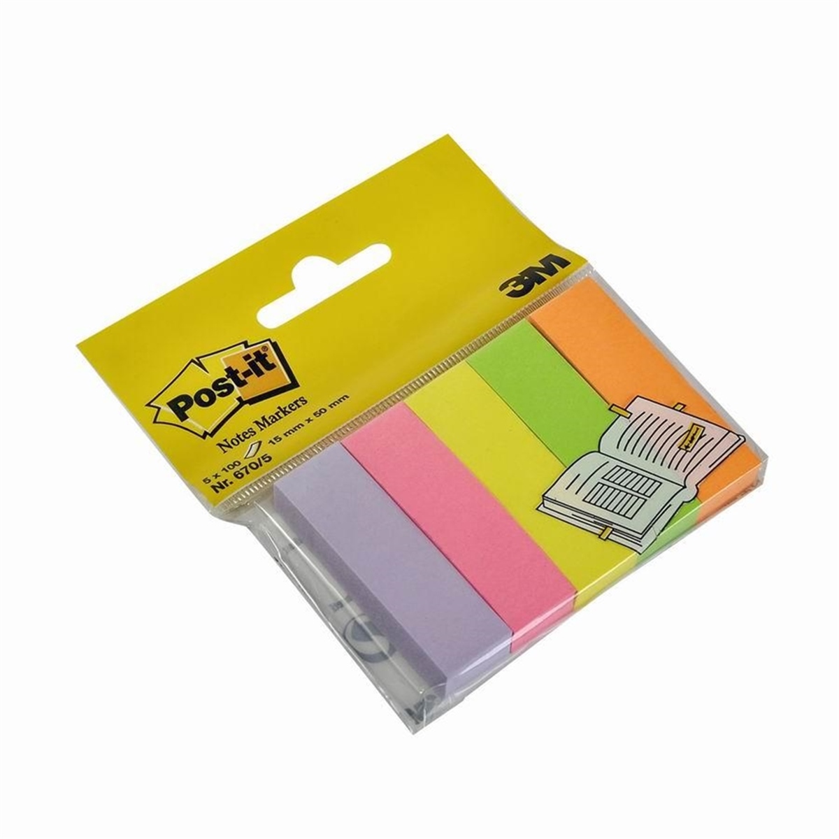 3m Post-it 670/5 15x50mm