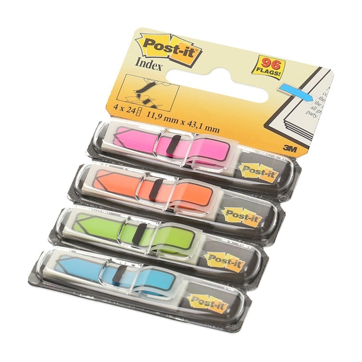 3m Post-it 684 arr4 4x35 ok index