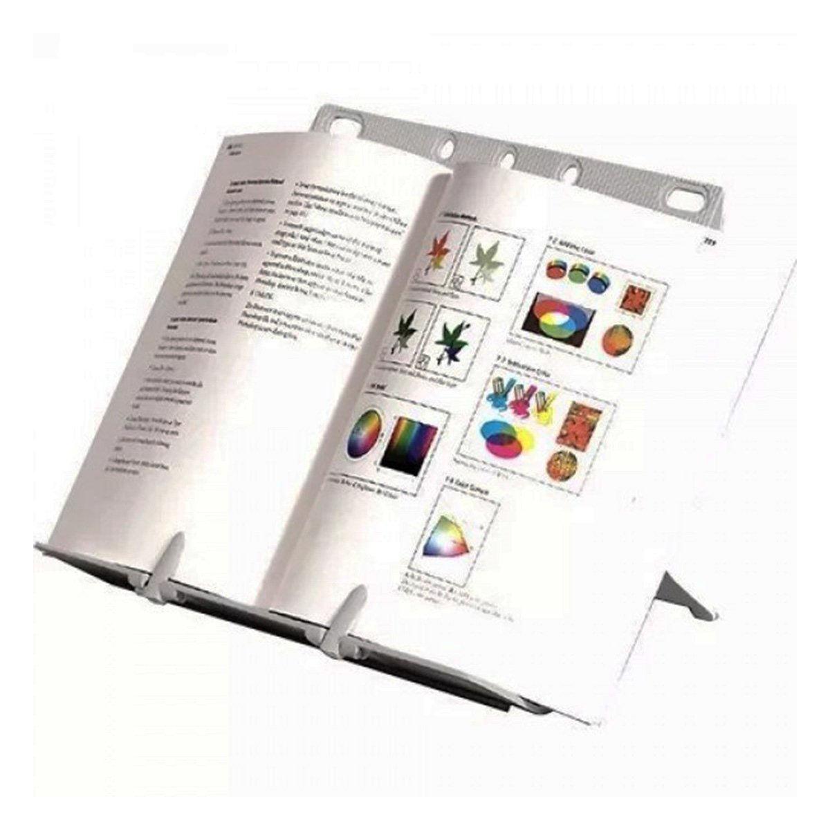 Fellowes 7918 kitap tutucu masa üstü silver