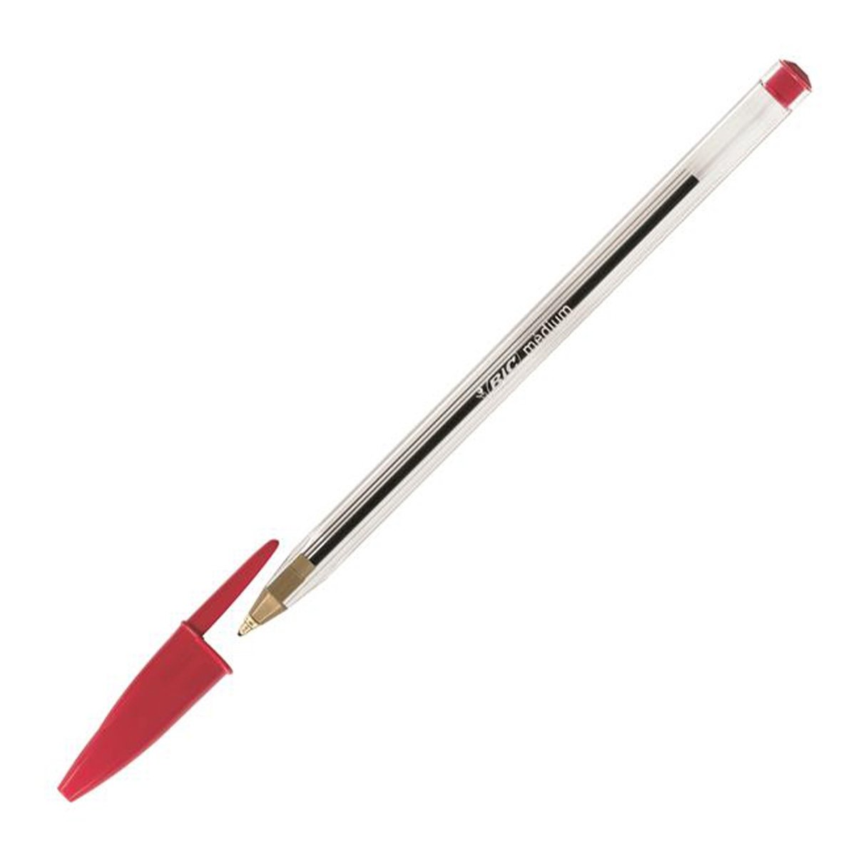 Bic tükenmez kalem cristal med kırmızı 847899