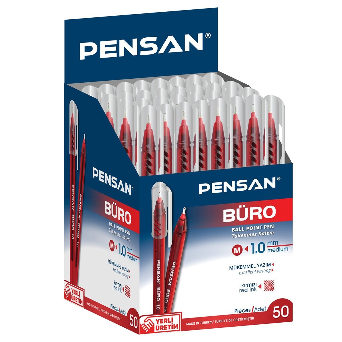 Pensan 2270 büro siyah tükenmez 1,0 mm