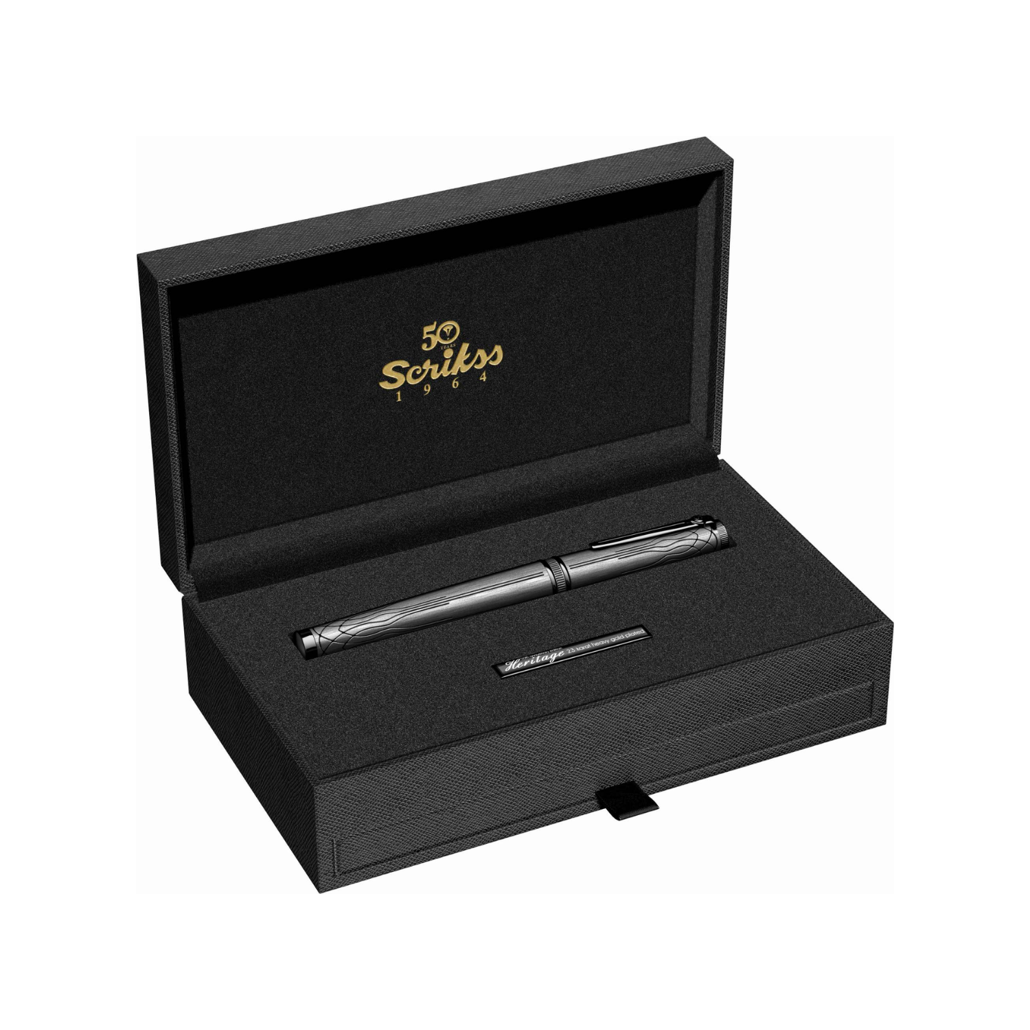 Scrikss Heritage Roller Kalem Mat Siyah